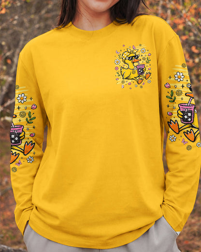 HANG IN THERE DUCK ALL OVER PRINT - TLNT0106263