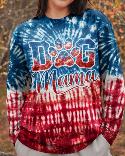 DOG MAMA RED WHITE & BLUE  ALL OVER PRINT  - TLNT2204263