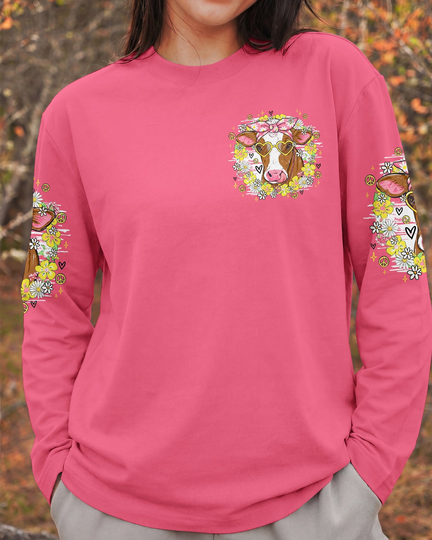 SUCK IT UP BUTTERCUP COW ALL OVER PRINT - TY1206262