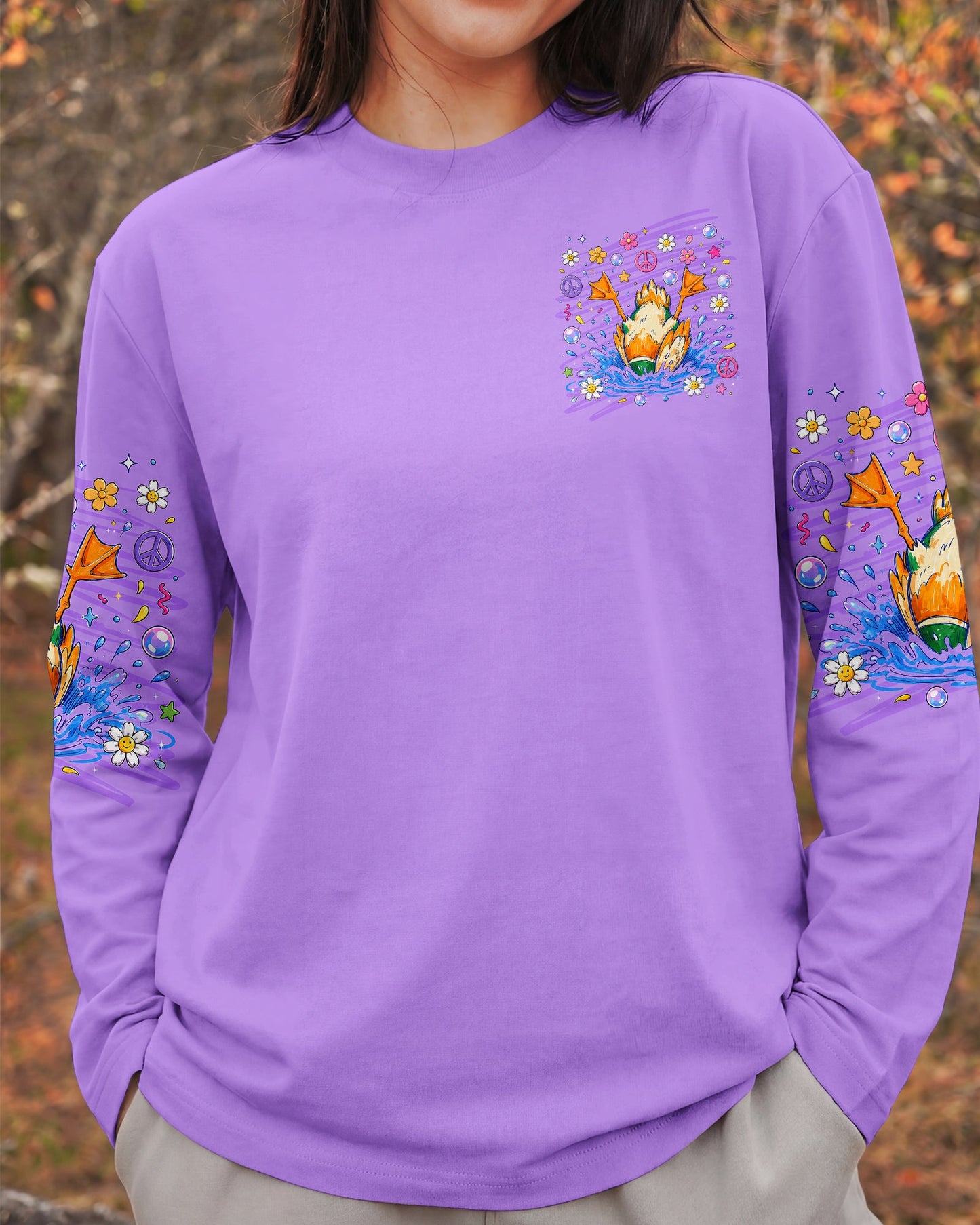BOTTOMS UP DUCK  ALL OVER PRINT - TLNT0506264