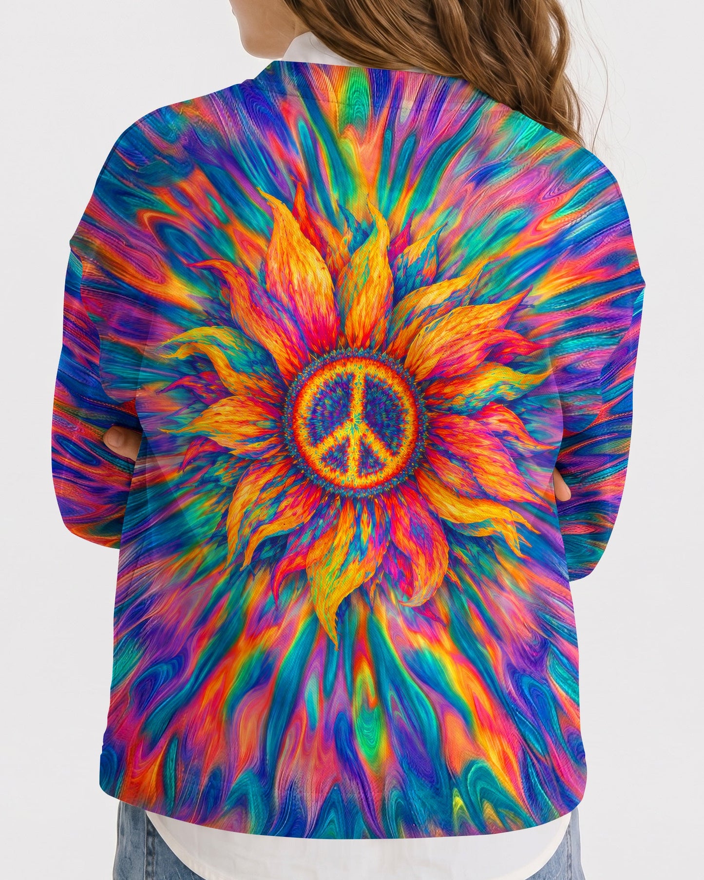 SUNFLOWER PEACE BURST KIDS SHIRT  - TLTW2906266