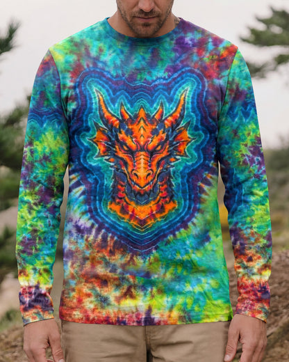 DRAGON SWIRL ALL OVER PRINT - TLHN0804262