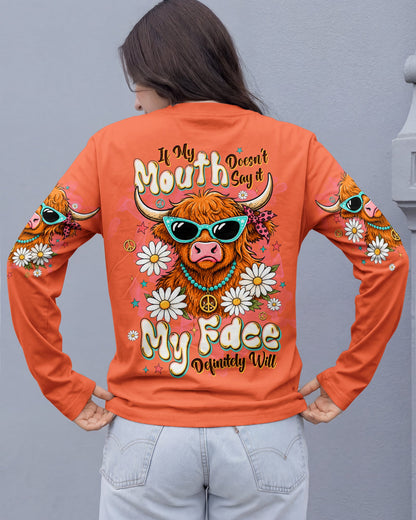 IF MY MOUTH DOESN'T SAY IT COW ALL OVER PRINT  - TLTW2606262