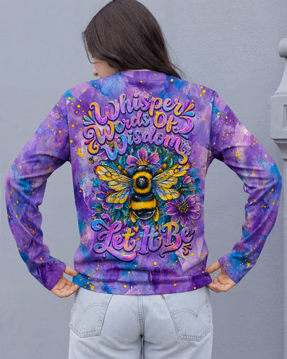WHISPER WORDS OF WISDOM LET IT BE BEE  ALL OVER PRINT  - TLNO2304261