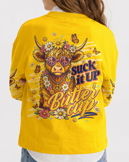 SUCK IT UP BUTTERCUP COW KIDS ALL OVER PRINT - TLNT0806262