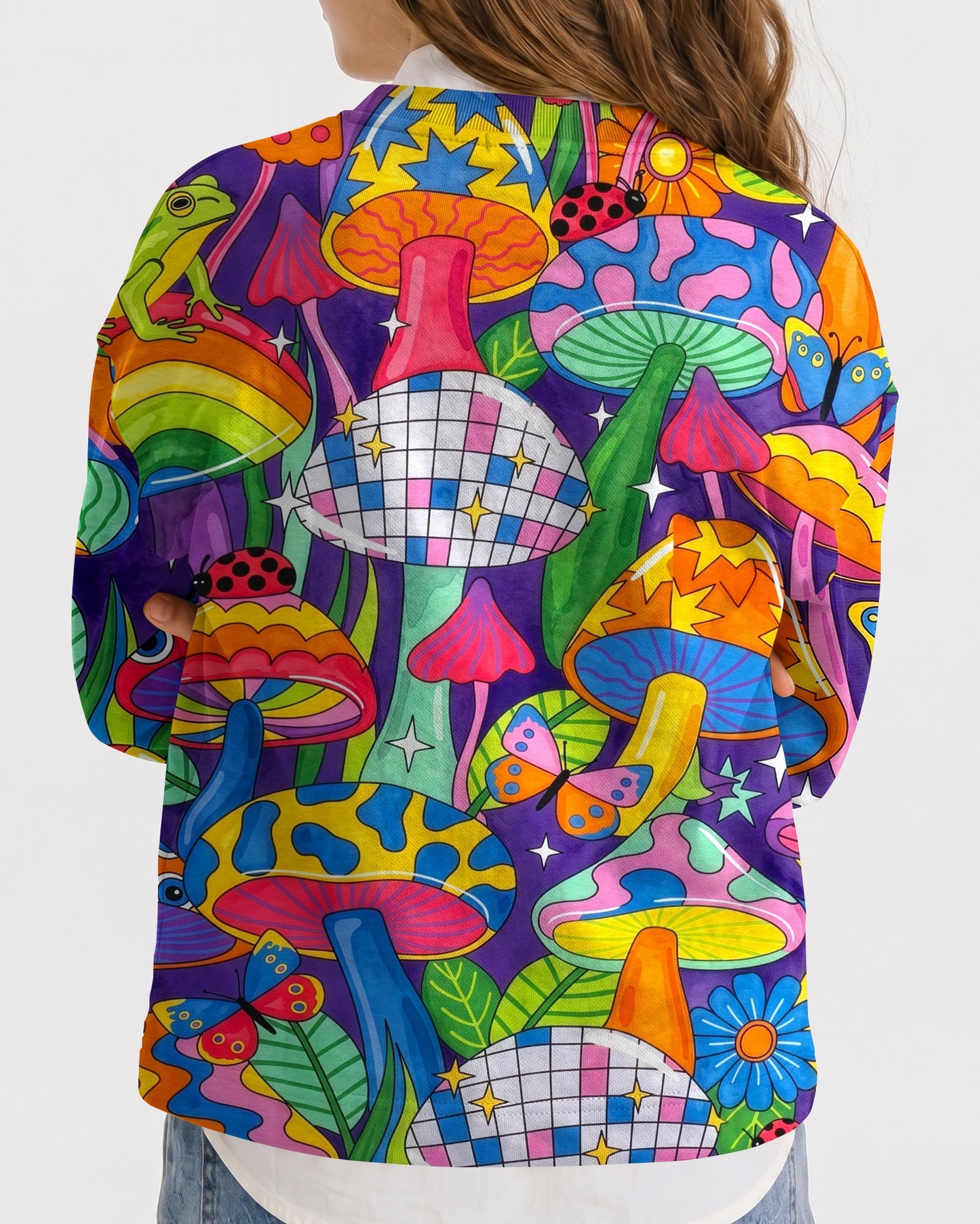 GROOVY MUSHROOM DISCO PARTY ALL OVER PRINT - RITD0906262