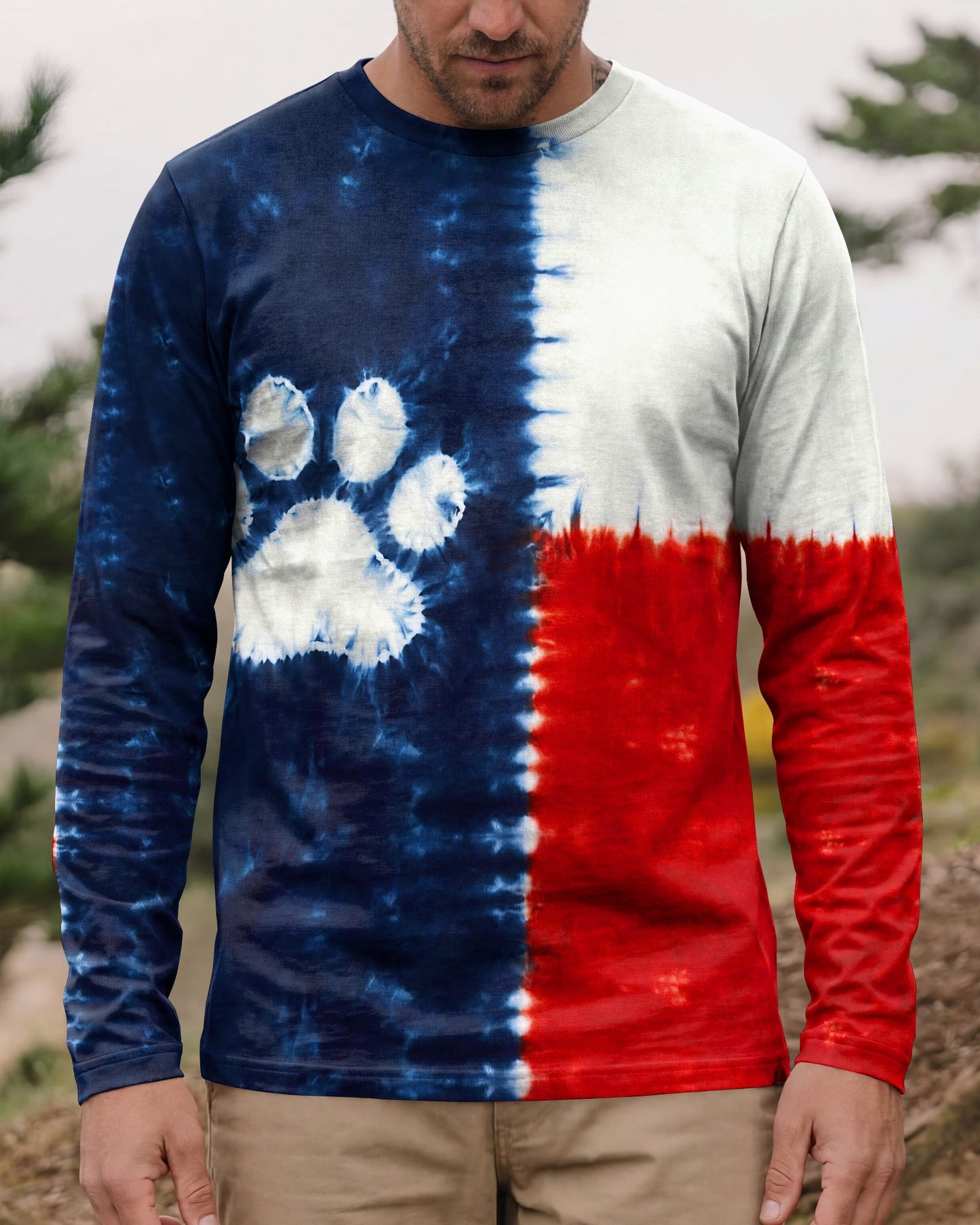 PAW PRINT TEXAS PATTERN ALL OVER PRINT   - TLTW1206263