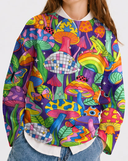 GROOVY MUSHROOM DISCO PARTY ALL OVER PRINT - RITD0906262
