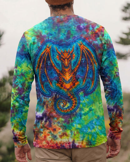 DRAGON SWIRL ALL OVER PRINT - TLHN0804262