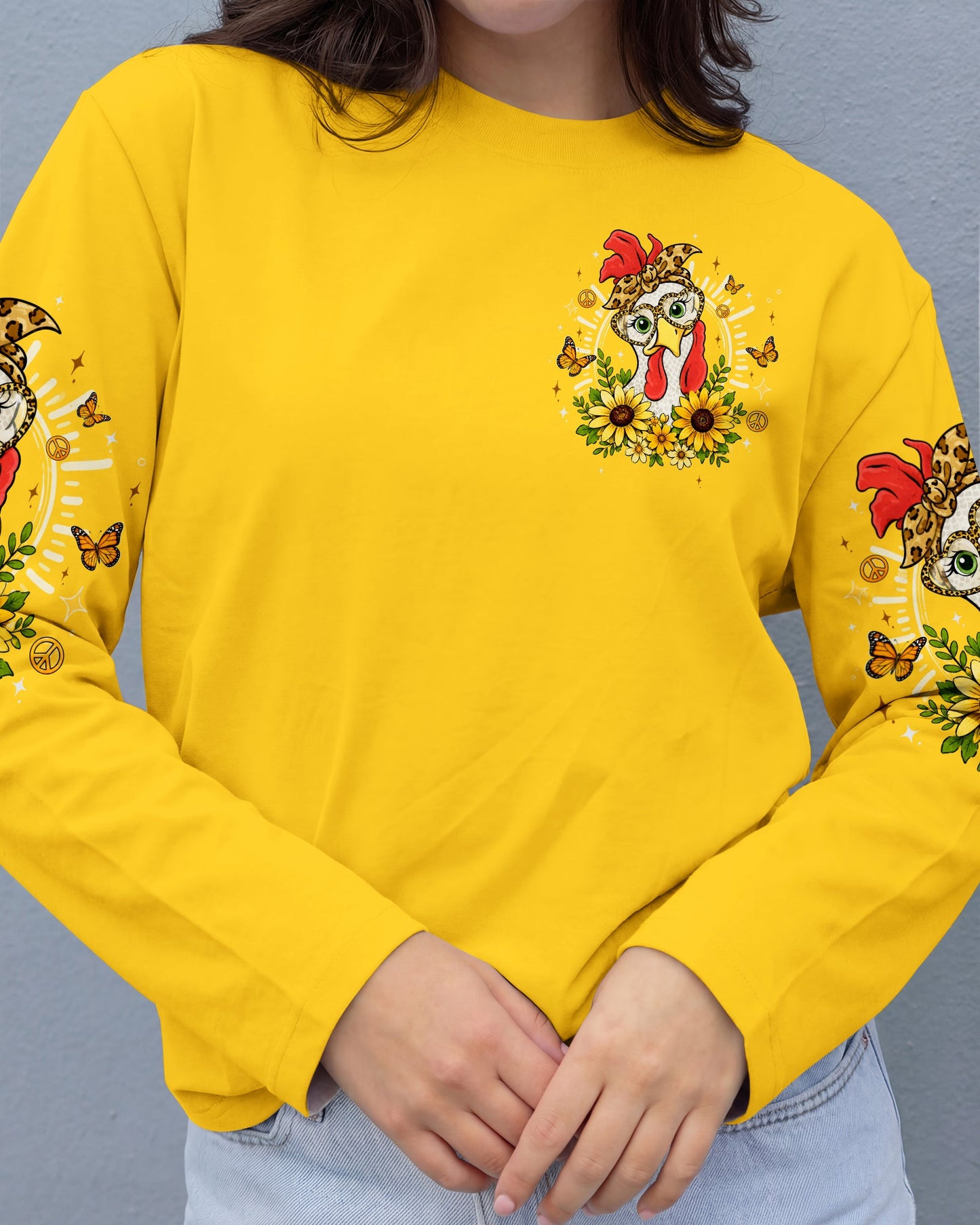 AGING MAY HAVE SLOWED ME DOWN CHICKEN ALL OVER PRINT - TLTW1906262