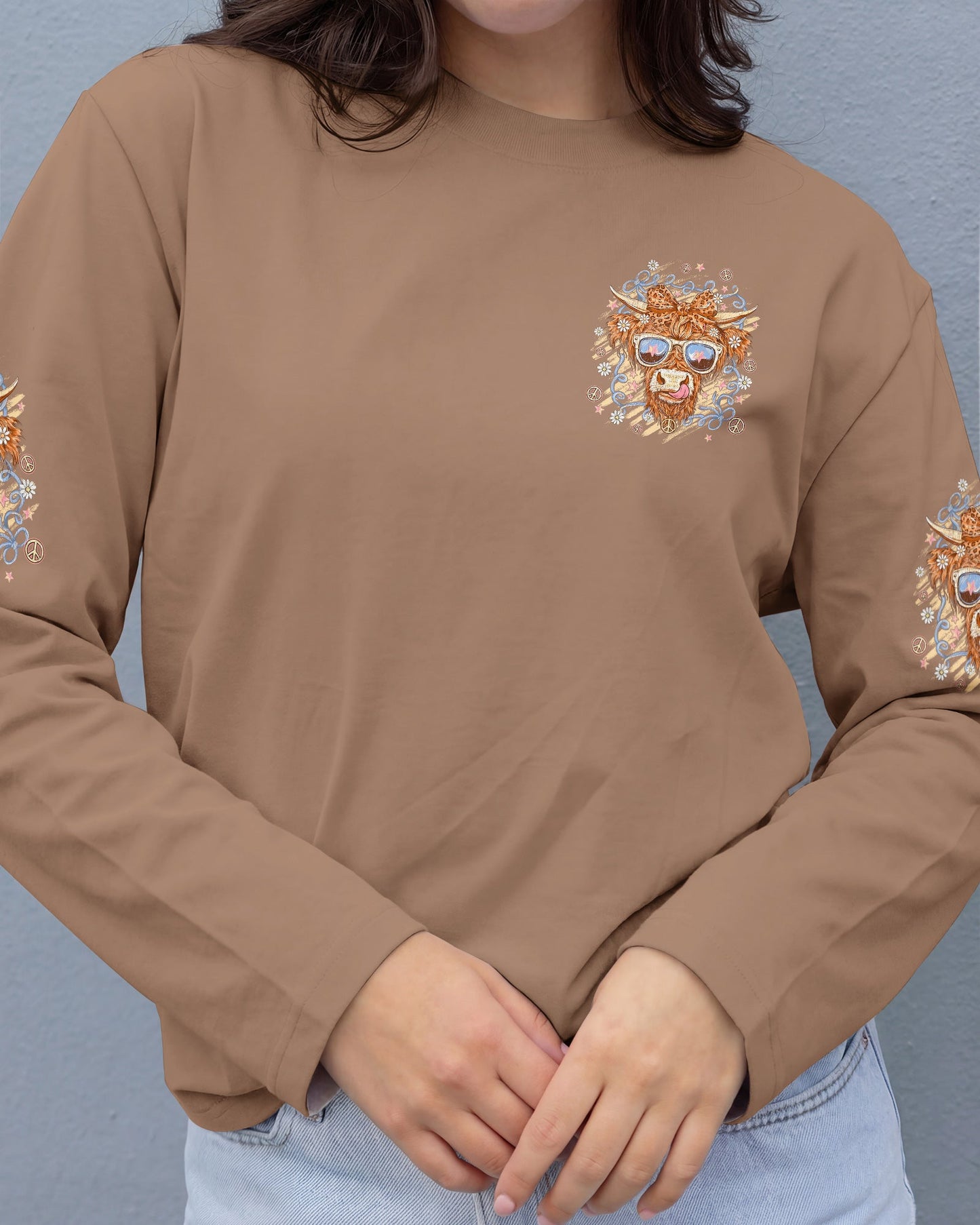 SUCK IT UP BUTTERCUP COW ALL OVER PRINT - TYQY2905261