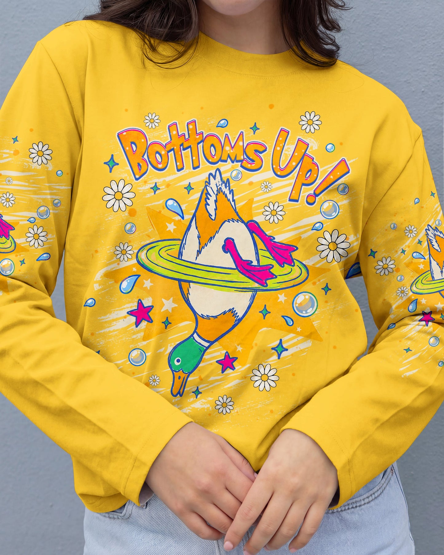 BOTTOMS UP DUCK ALL OVER PRINT - TLHN1206262