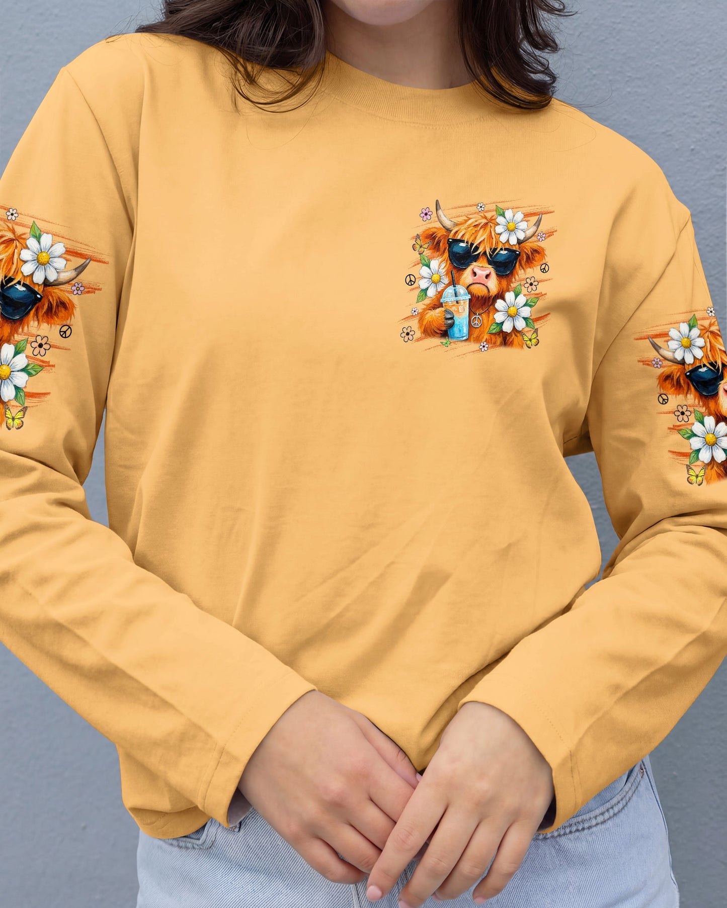SUCK IT UP BUTTERCUP COW ALL OVER PRINT - TYLN1106261