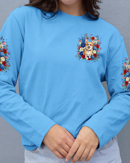 JUST BREATHE CORGI DOG ALL OVER PRINT - TYLN1405262