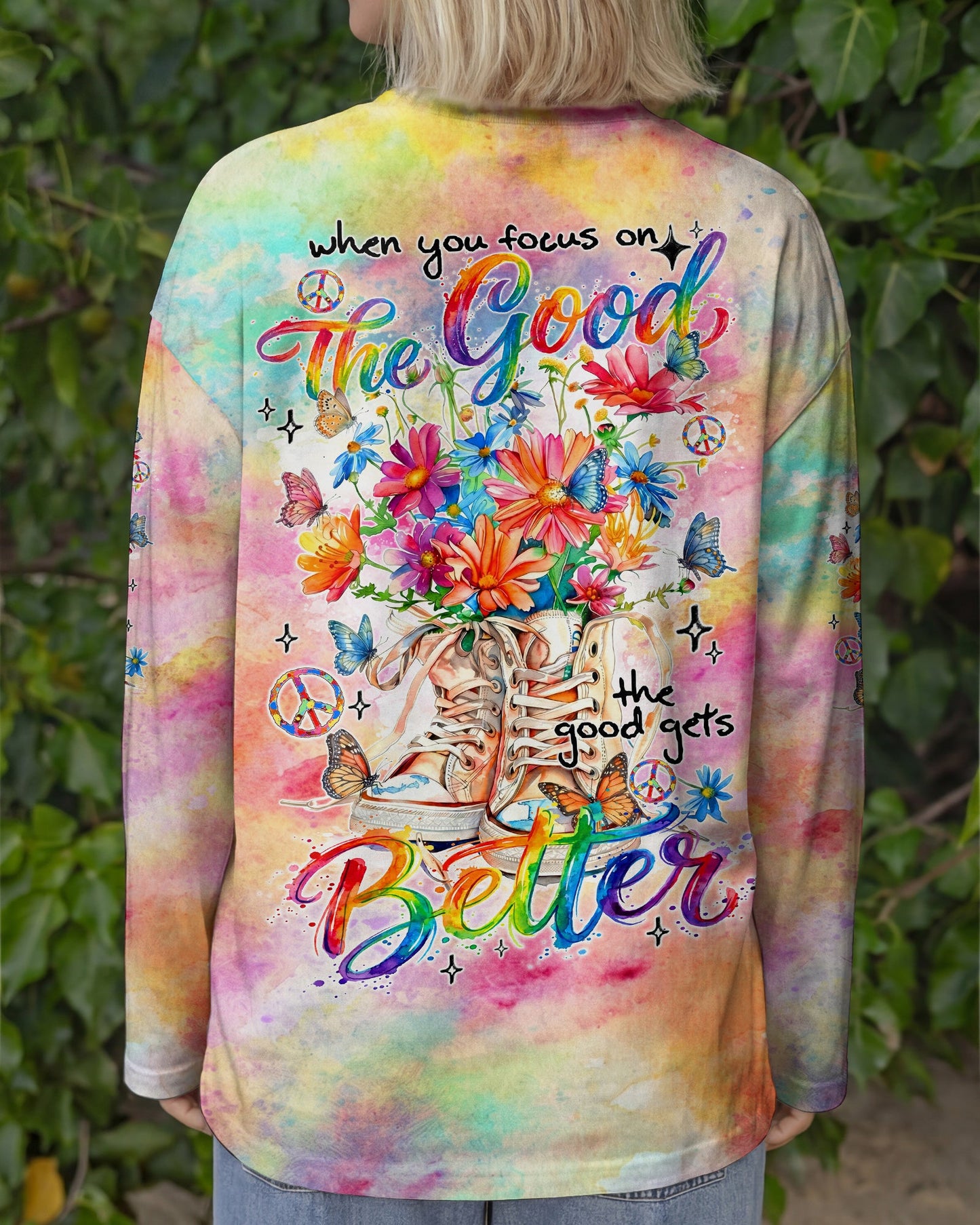 FOCUS ON THE GOOD ALL OVER PRINT - TY2104262