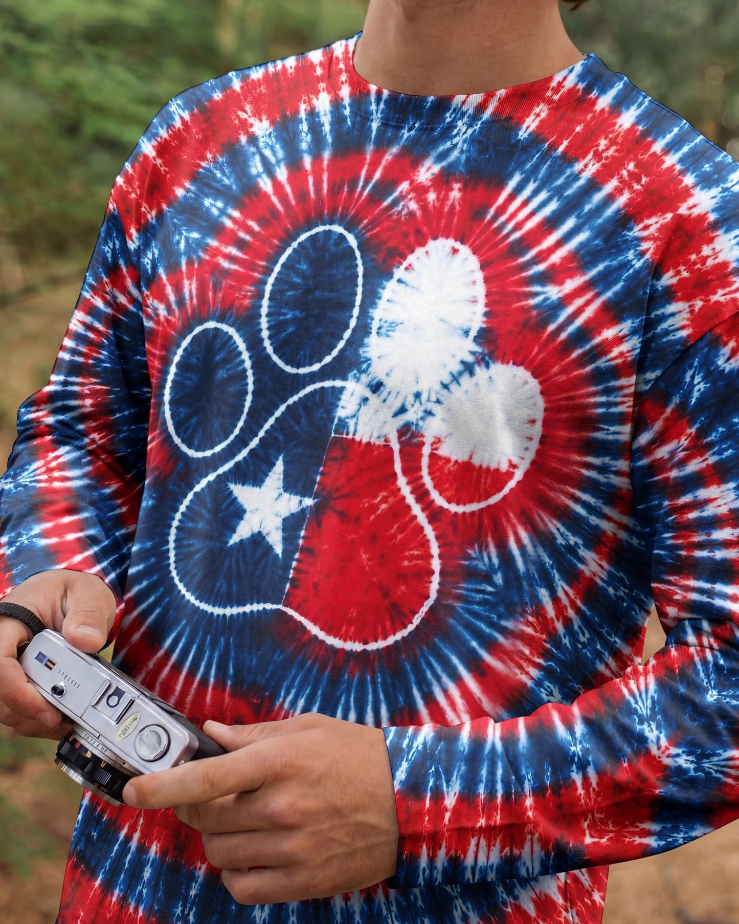 PAW PRINT TEXAS MAP SWIRL ALL OVER PRINT - TLNT1206262