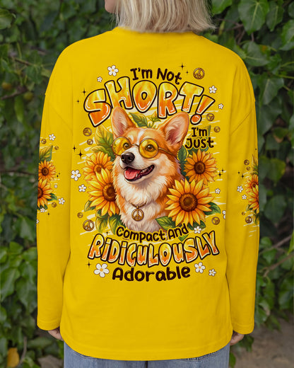 I'M NOT SHORT DOG CORGI ALL OVER PRINT - TYPQ1505261