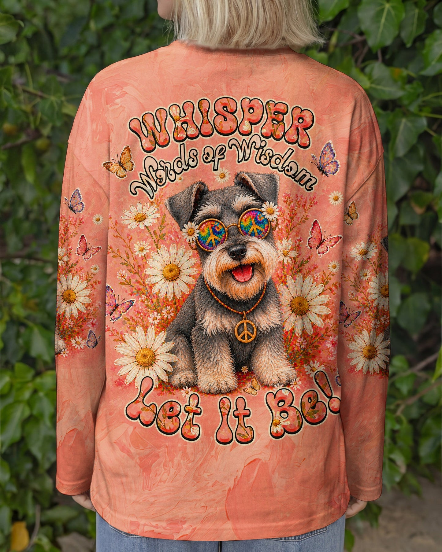 WHISPER WORDS OF WISDOM LET IT BE SCHNAUZER DOG ALL OVER PRINT - TLHN1305262