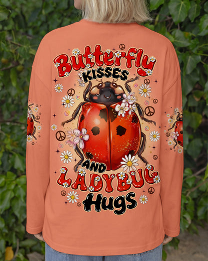 BUTTERFLY KISSES AND LADYBUG HUGS ALL OVER PRINT - TYQY0705262