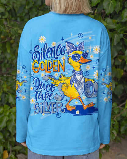 SILENCE IS GOLDEN DUCK ALL OVER PRINT - TLNT0806264