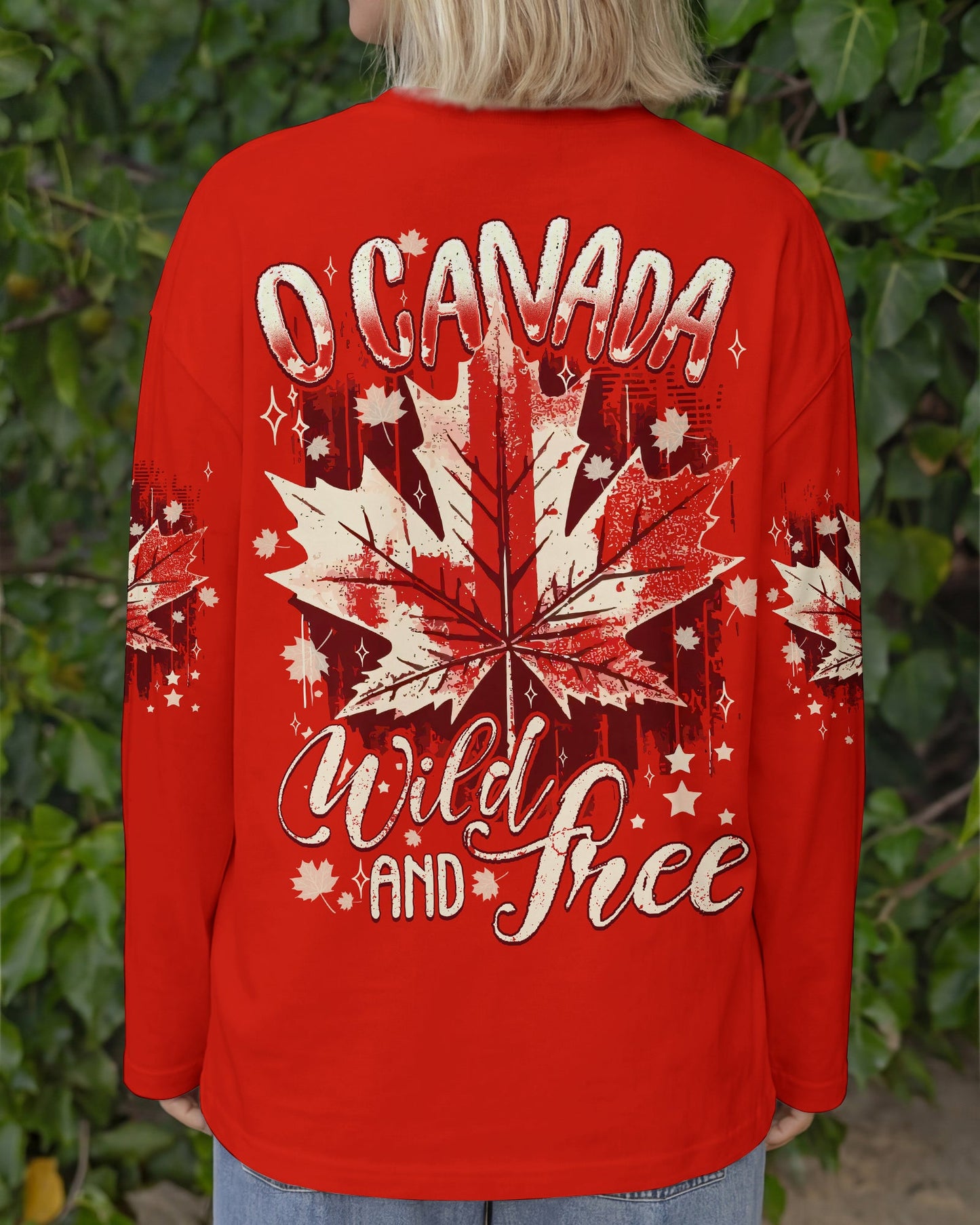 O CANADA WILD AND FREE ALL OVER PRINT - TYQY2406262