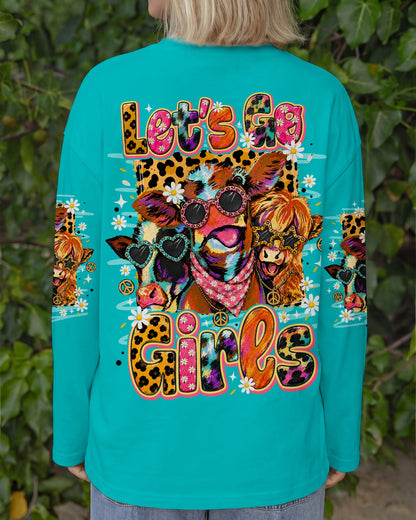 LET'S GO GIRLS COW ALL OVER PRINT - TLNO1806261