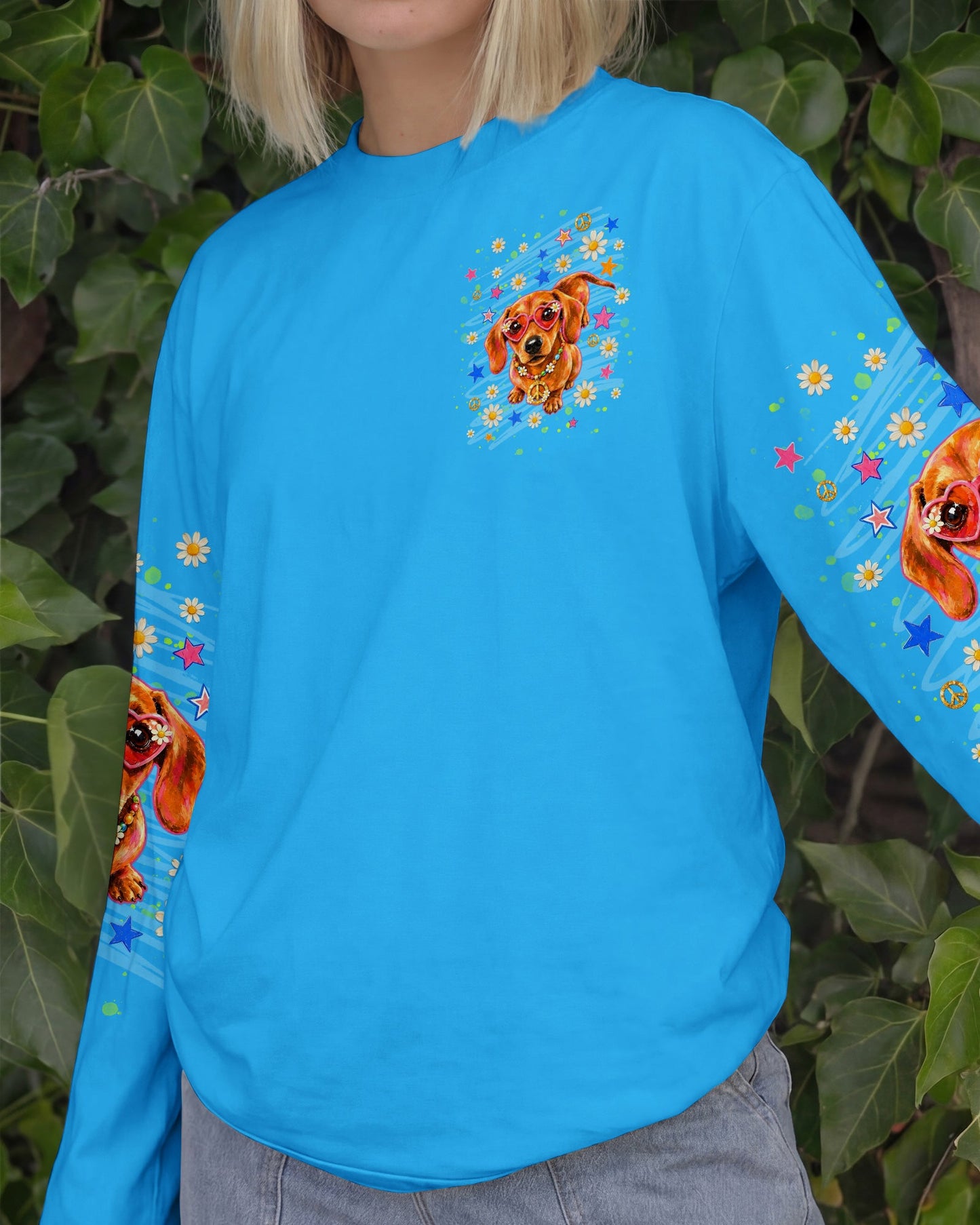 MORE WEENIES LESS MEANIES DACHSHUND DOG ALL OVER PRINT - TLNT1605263