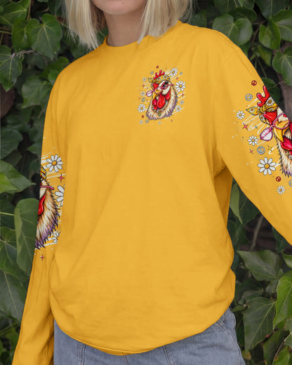 AGING MAY HAVE SLOWED ME DOWN CHICKEN ALL OVER PRINT - TLTW2506265