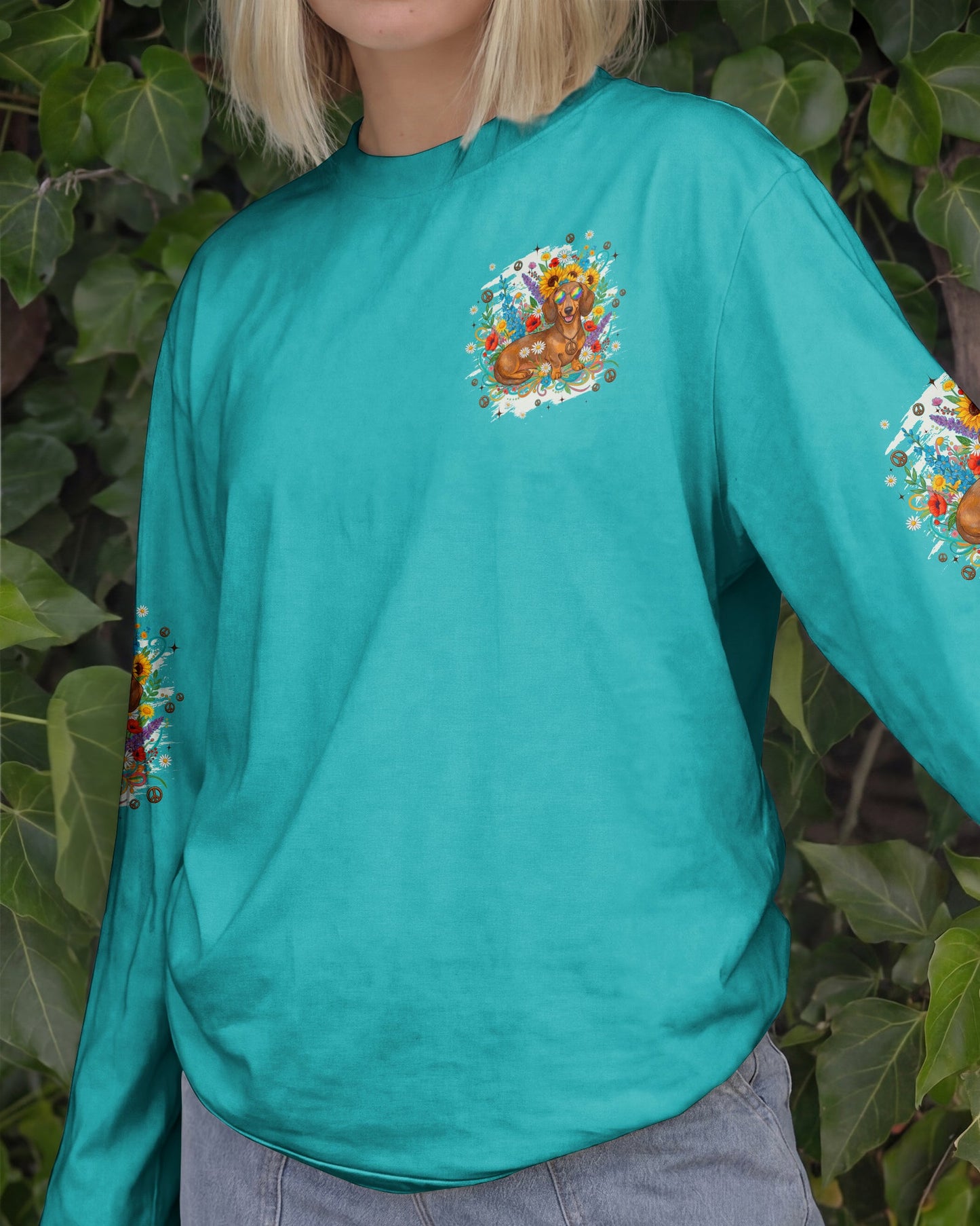 WHISPER WORDS OF WISDOM LET IT BE DACHSHUND DOG ALL OVER PRINT - TYQY0405262