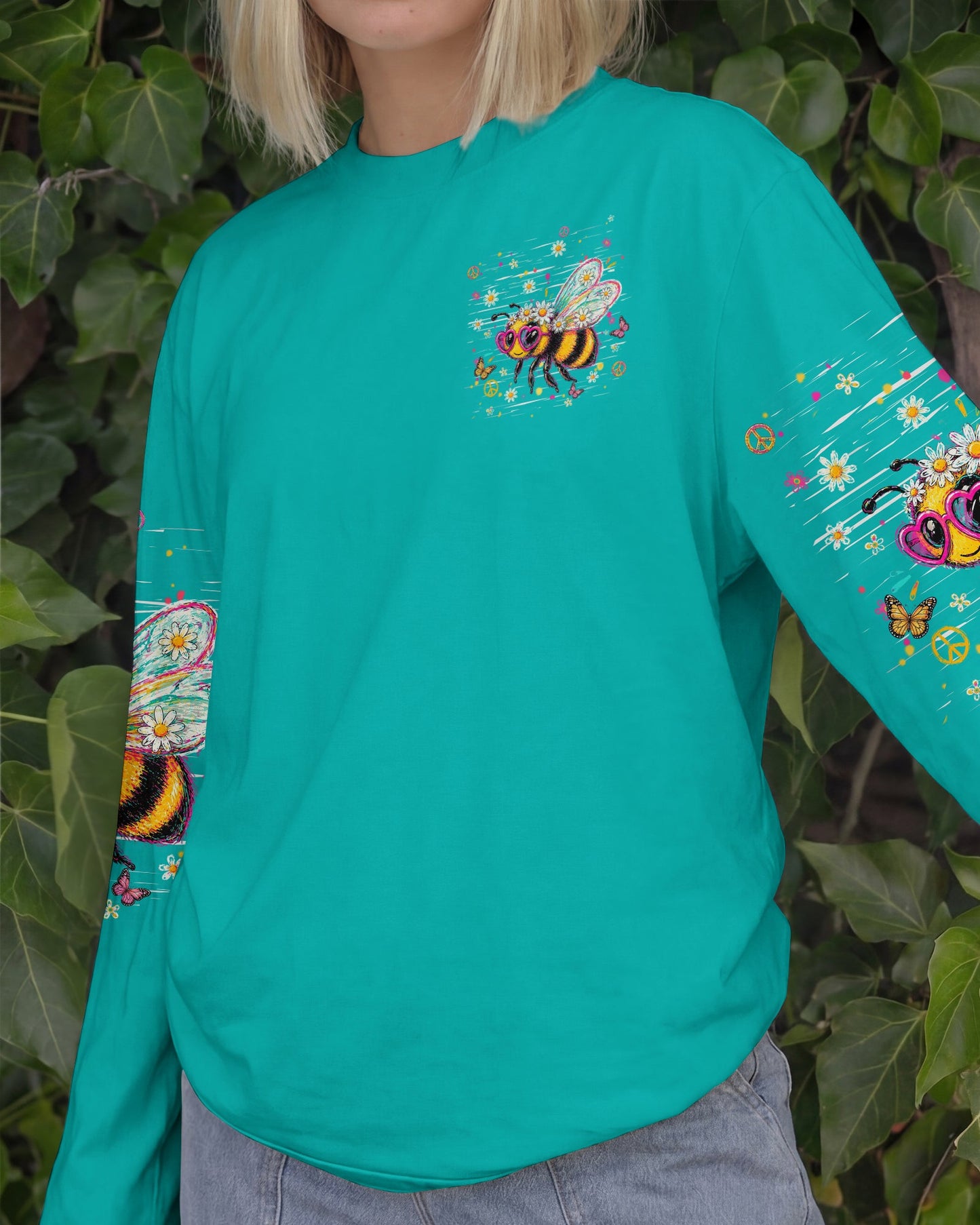 SUCK IT UP BUTTERCUP BEE ALL OVER PRINT  - TLHN1106261