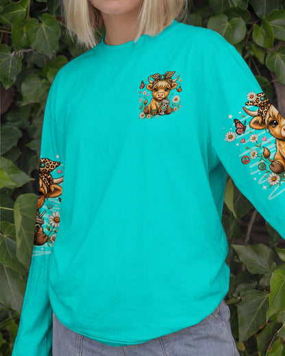 LITTLE COUNTRY LOTTA ATTITUDE COW ALL OVER PRINT  - TLNO0906263