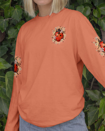 BUTTERFLY KISSES AND LADYBUG HUGS ALL OVER PRINT - TYQY0705262