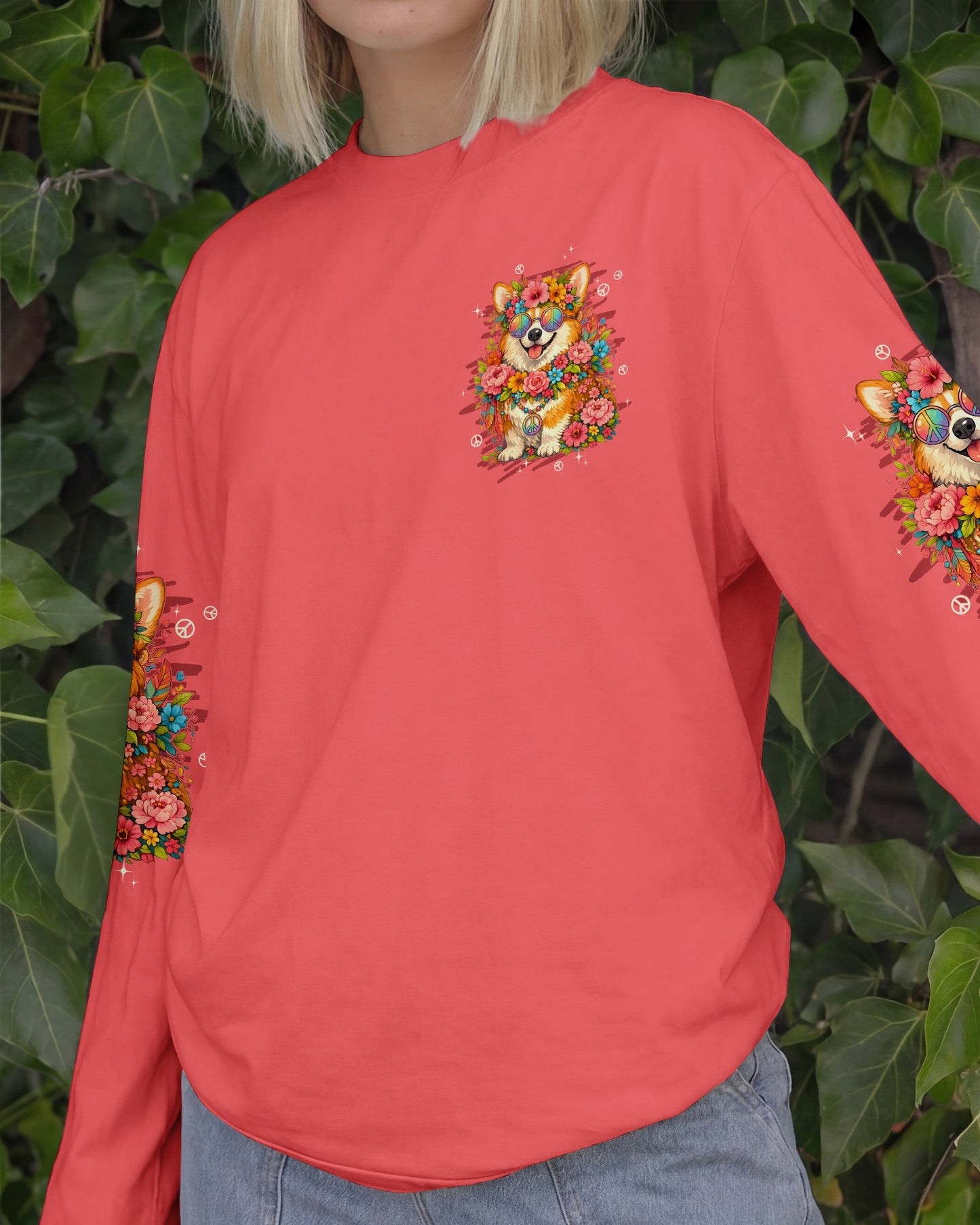 I'M NOT SHORT CORGI DOG ALL OVER PRINT - TYPQ1805262