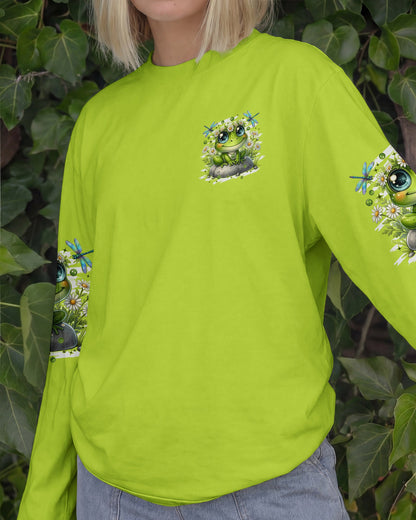 JUST BREATHE FROG ALL OVER PRINT - TYPQ2705261