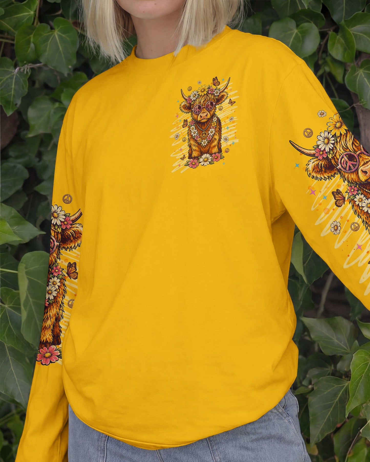 SUCK IT UP BUTTERCUP  COW ALL OVER PRINT  - TLNT0705262