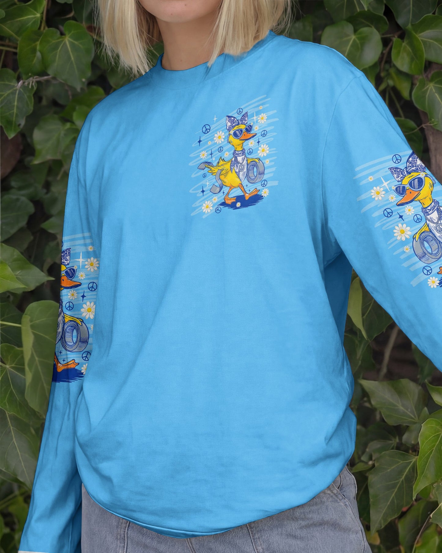 SILENCE IS GOLDEN DUCK ALL OVER PRINT - TLNT0806264