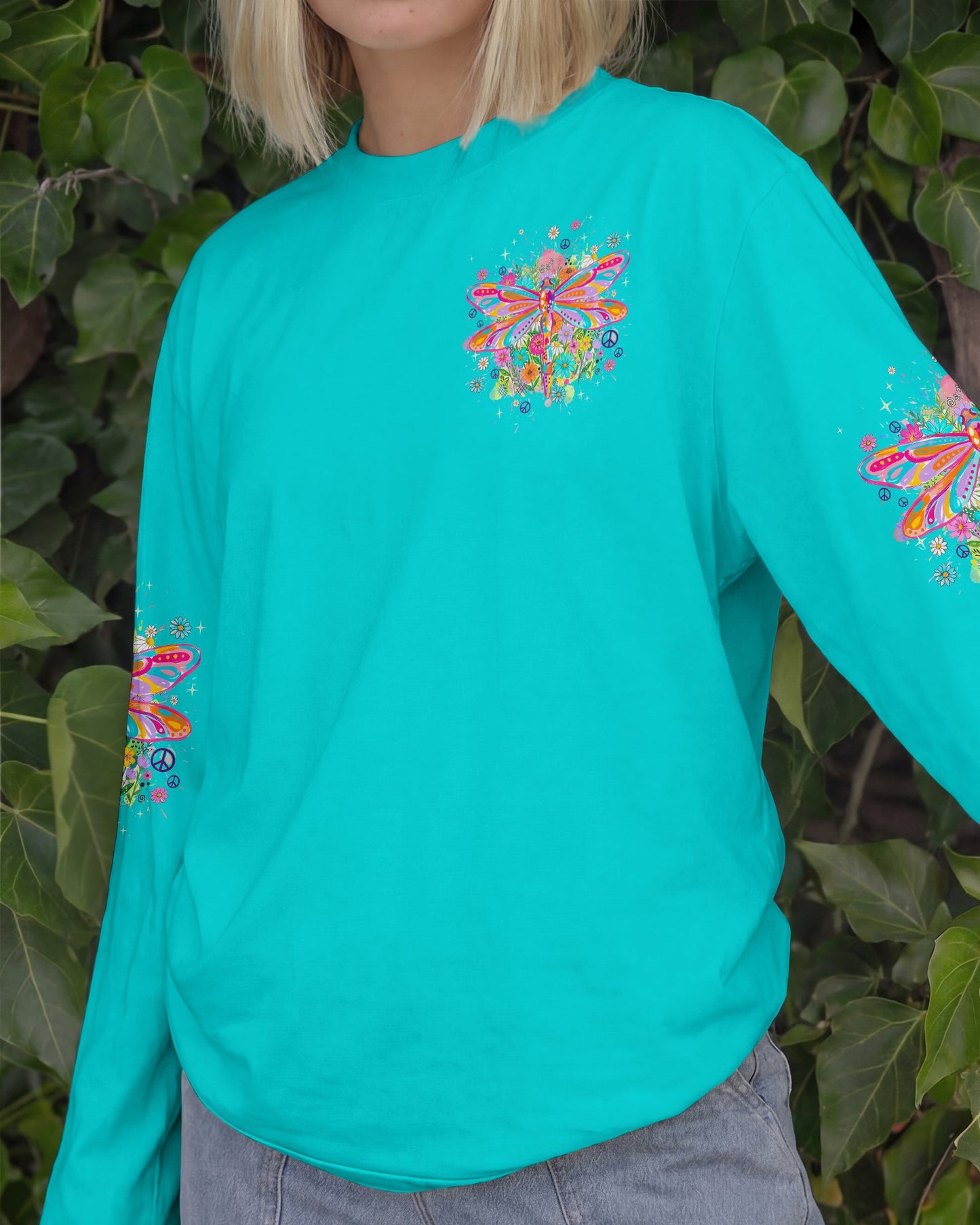 BE BRAVE BELIEVE AND BREATHE DRAGONFLY ALL OVER PRINT - TYQY0406262