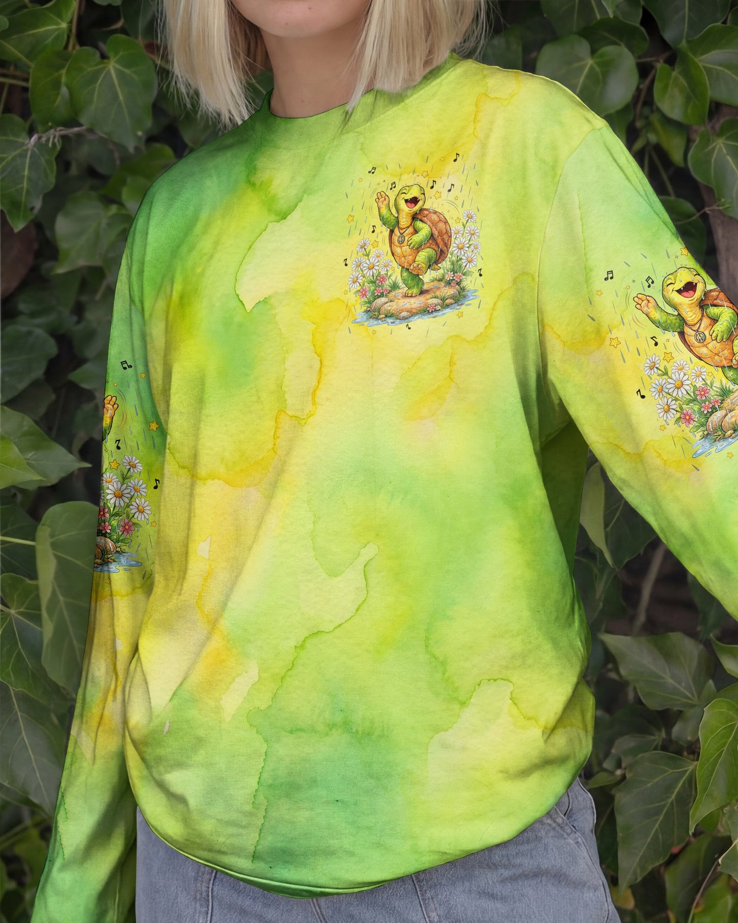 DANCE IN THE RAIN TURTLE ALL OVER PRINT - TYLN2505261