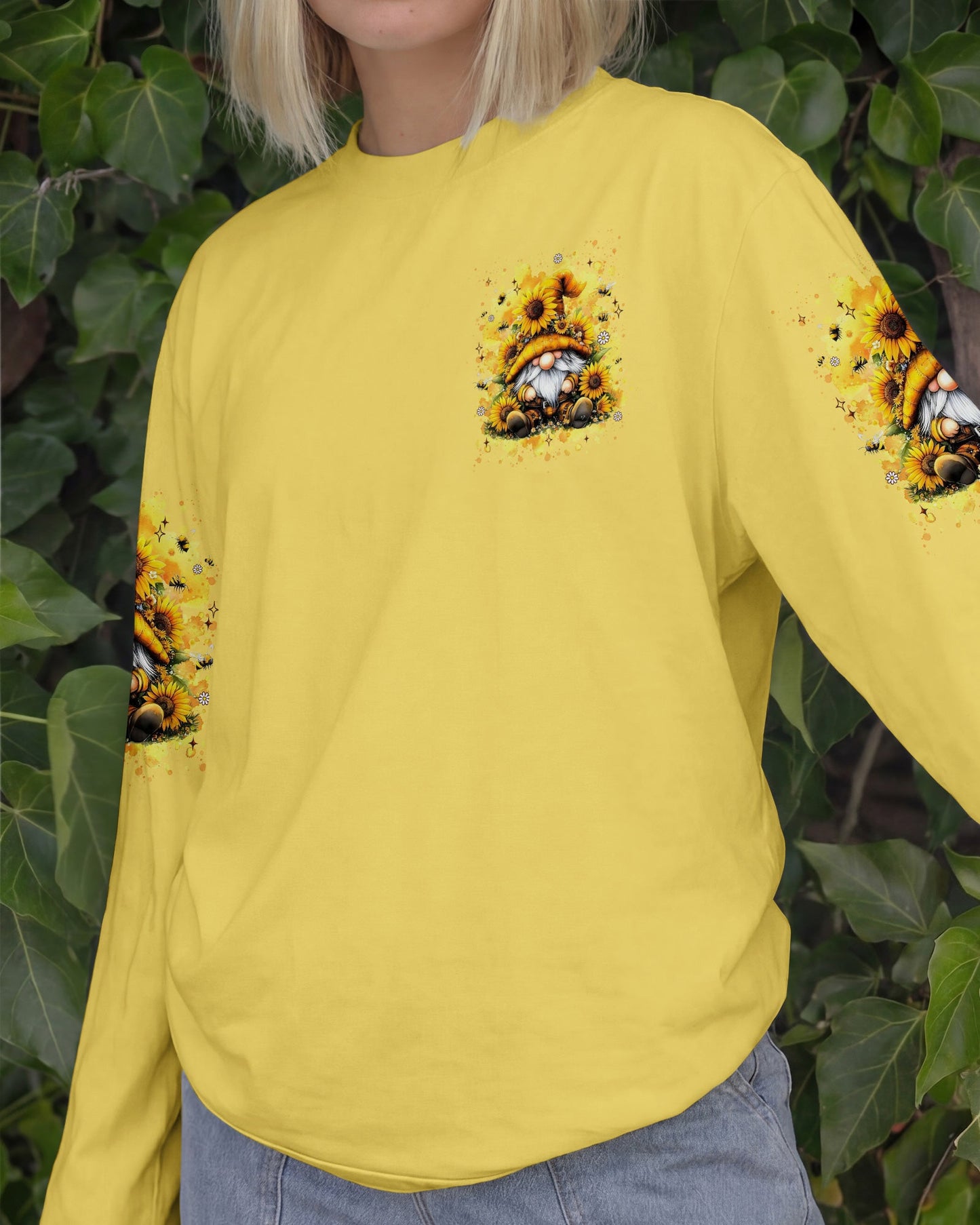 WHISPER WORDS OF WISDOM LET IT BEE GNOME ALL OVER PRINT - TYLN2206262