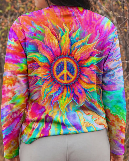 SUNFLOWER LIQUID ART  ALL OVER PRINT - TLTW0907261