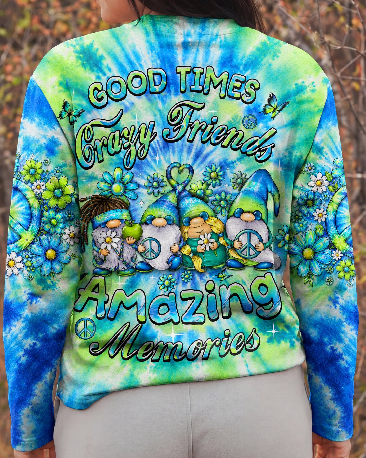 GOOD TIMES CRAZY FRIEND GNOME ALL OVER PRINT   - TLHN2505262