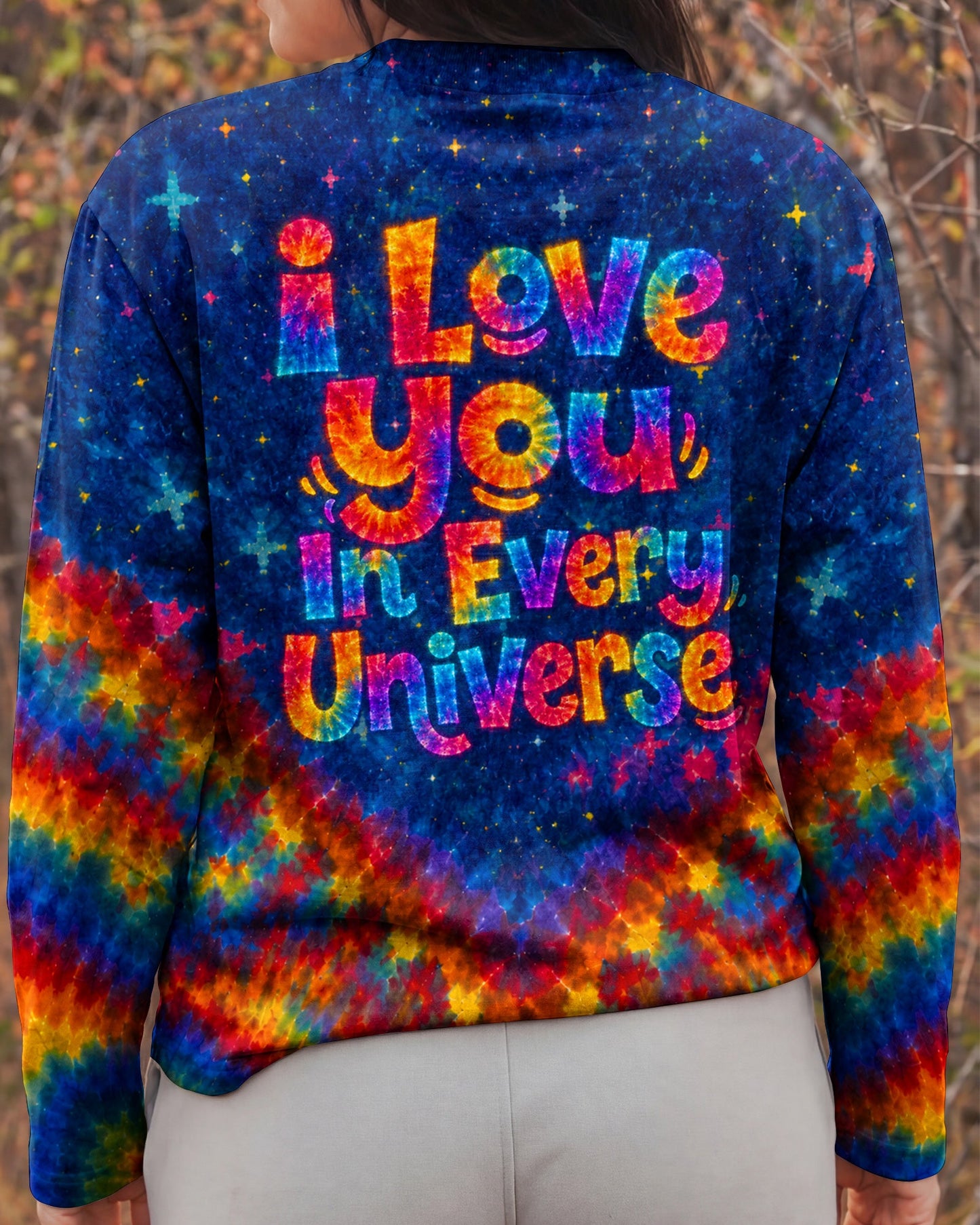 I LOVE YOU IN EVERY UNIVERSE CAT ALL OVER PRINT - KMTM1706261