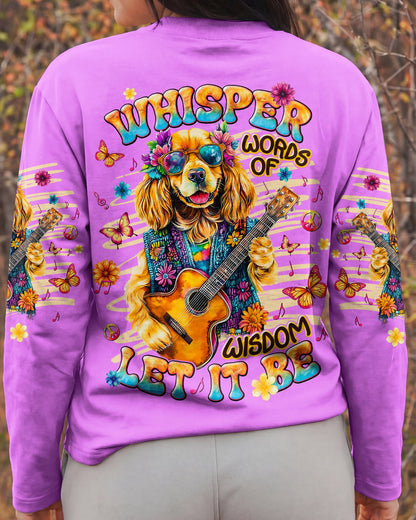 WHISPER WORDS OF WISDOM LET IT BE COCKER SPANIEL DOG ALL OVER PRINT  - TLNT2105263