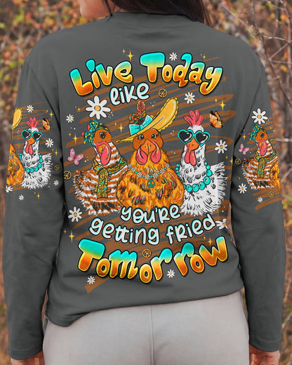 LIVE TODAY CHICKEN  ALL OVER PRINT  - TLTW1506263