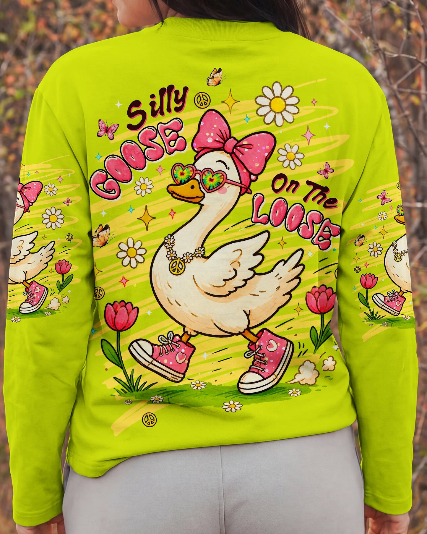 SILLY GOOSE ON THE LOOSE ALL OVER PRINT - TLTW1306262