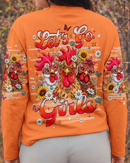 LET'S GO GIRLS CHICKEN ALL OVER PRINT    - TLHN2506262