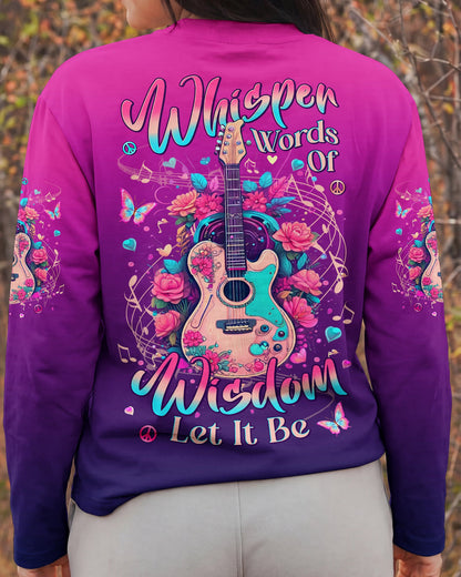 WHISPER WORDS OF WISDOM LET IT BE GUITAR ALL OVER PRINT - TYLN1704261