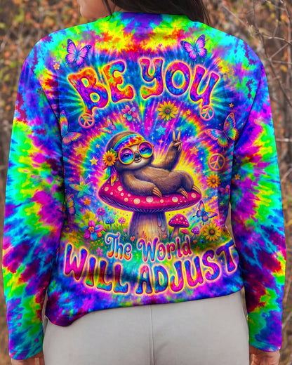 BE YOU HIPPIE SLOTH ALL OVER PRINT - RI0707262