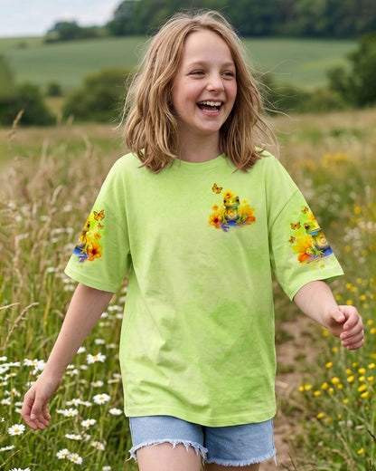 BE YOU THE WORLD WILL ADJUST FROG KIDS ALL OVER PRINT - TLNO1512233