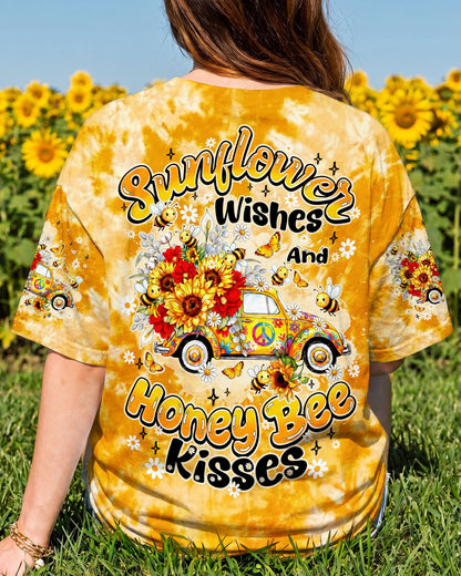 SUNFLOWER WISHES AND HONEY BEE KISSES ALL OVER PRINT - TY2804261